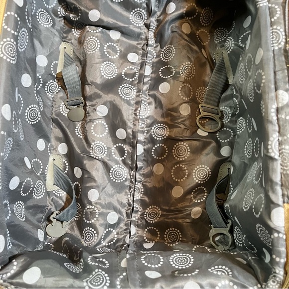 Rockland Polo Equipment Varsity Softside Upright Carry-On | Brown | 18" - Picture 10 of 11